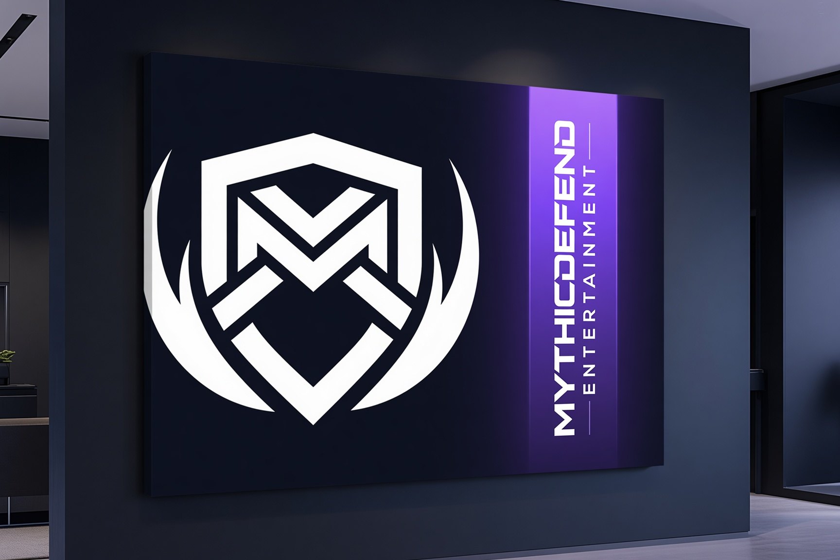 MythicDefend Wappen, Eingang